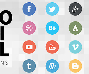 Nice Social Media Icons Vector Pack