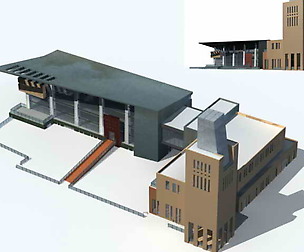 City Commercial Street office building 030