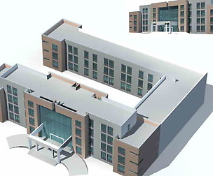 City Commercial Street office building 098
