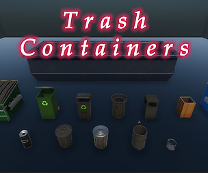 Metropolis Pack: Trash Containers