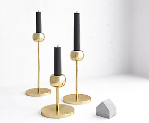 Candle Holder West Elm Modern Brass