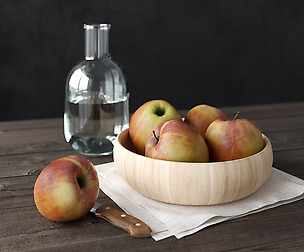 Decor Set Apple Bowl