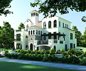 3D Building 124