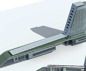 City office building avant-garde hotel  103