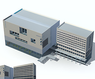 City office building avant-garde hotel  114
