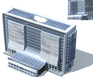 City office building avant-garde hotel  117