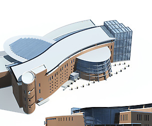 City office building avant-garde hotel  118
