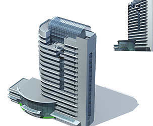 City office building avant-garde hotel  129