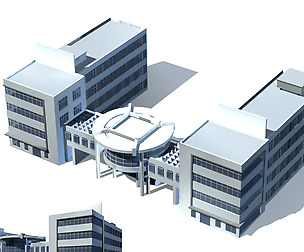 City office building avant-garde hotel  130