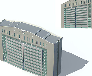 City office building avant-garde hotel  142
