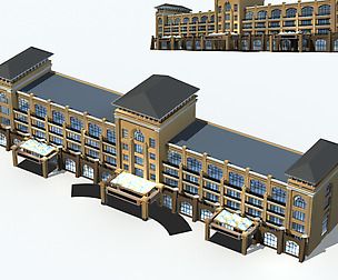 City office building avant-garde hotel  173