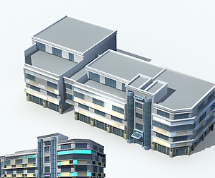 City office building avant-garde hotel  174