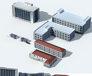 City office building avant-garde hotel  176