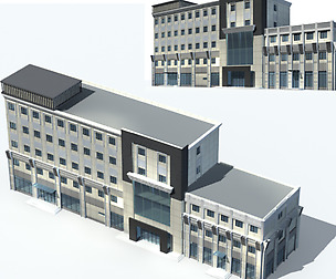 City office building avant-garde hotel  189