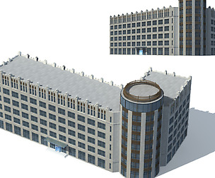 City office building avant-garde hotel  203