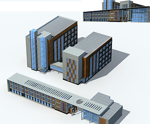 City office building avant-garde hotel  227