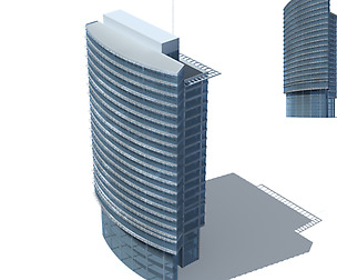 City office building avant-garde hotel  270