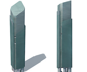 City office building avant-garde hotel  279