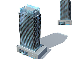 City office building avant-garde hotel  287