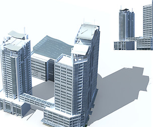 City office building avant-garde hotel  301