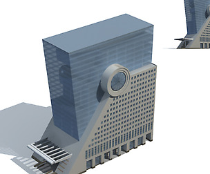 City office building avant-garde hotel  310