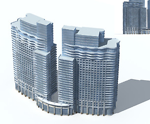 City office building avant-garde hotel  313