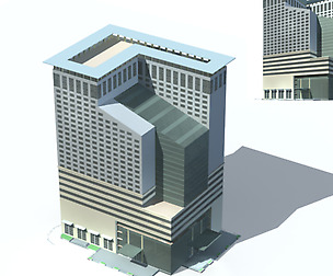 City office building avant-garde hotel  322