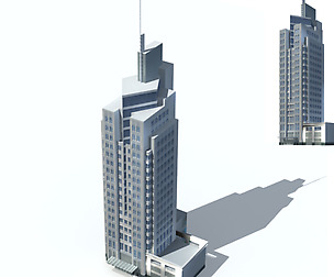 City office building avant-garde hotel  325