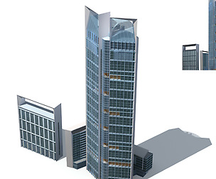 City office building avant-garde hotel  335
