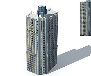 City office building avant-garde hotel  362