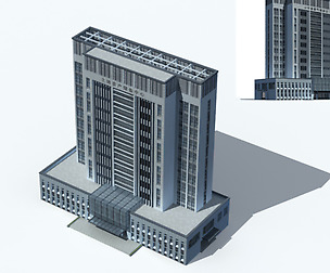 City office building avant-garde hotel  364