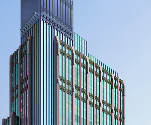 City office building avant-garde hotel  380