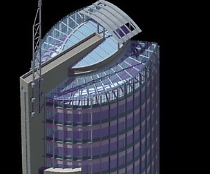 City office building avant-garde hotel  392