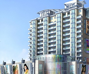 City office building avant-garde hotel  395
