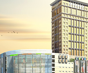 City office building avant-garde hotel  398
