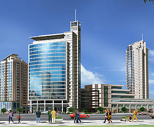 City office building avant-garde hotel  402