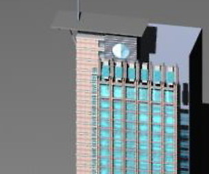 City office building avant-garde hotel  410