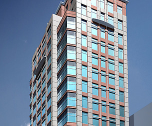 City office building avant-garde hotel  413