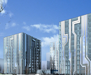 City office building avant-garde hotel  419