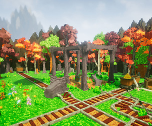 Pro-VOX Uncharted Voxel Nature Pack [UE4]