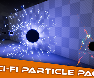 Sci-Fi Particle Projectile FX Pack #1 [UE4]