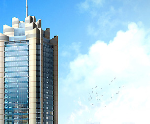 City office building avant-garde hotel  425