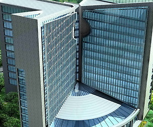City office building avant-garde hotel  430