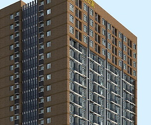City office building avant-garde hotel  436