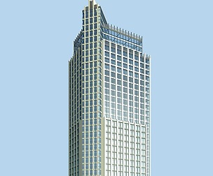 City office building avant-garde hotel  441