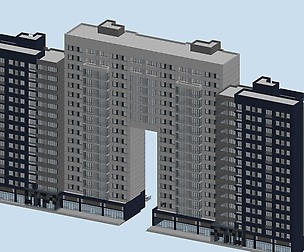 City office building avant-garde hotel  443