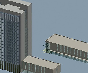 City office building avant-garde hotel  446