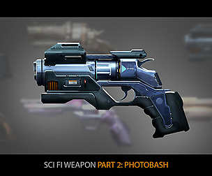 Sci fi Weapon: Part 2 Photobash