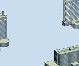 City office building avant-garde hotel  452