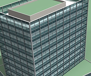 City office building avant-garde hotel  459